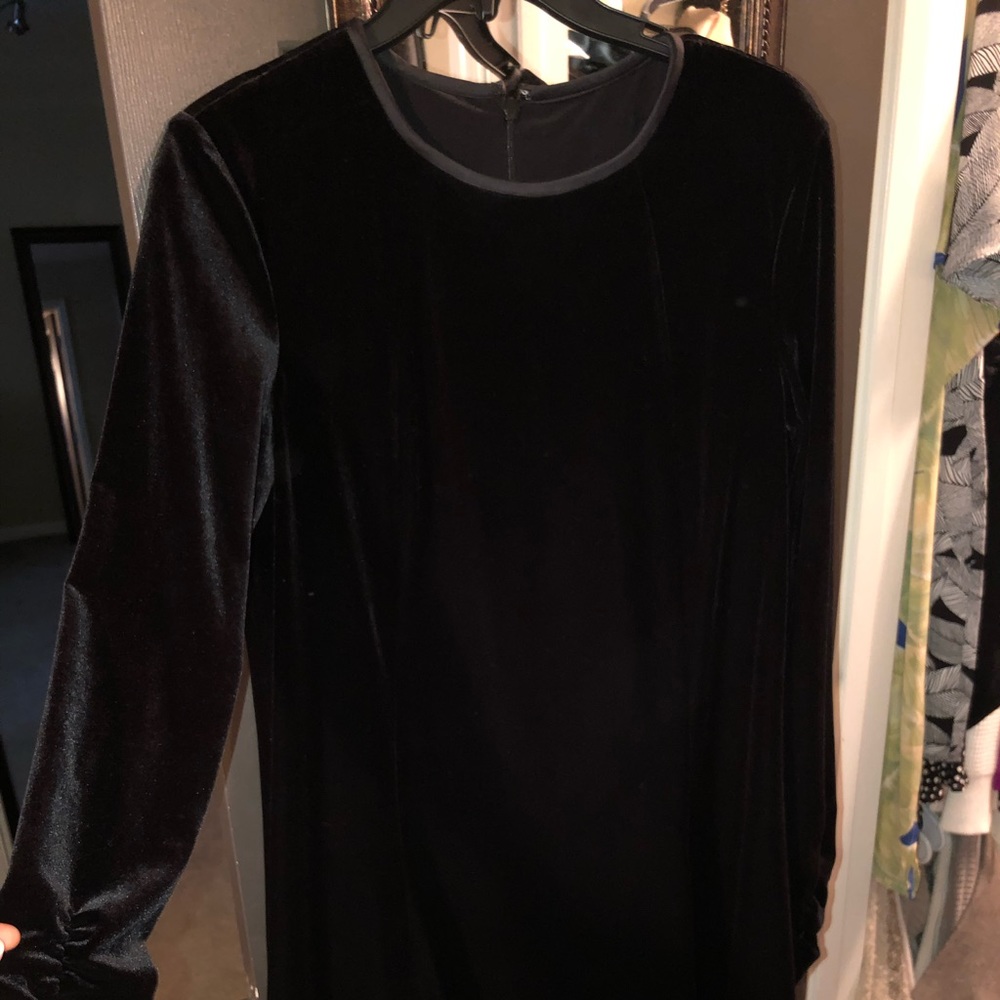Black Velvet Ralph Lauren Dress Size Large